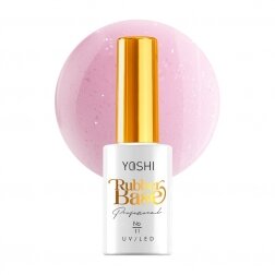 YOSHI Kaučiukinė Bazė su blizgučiais No11. 10 ml