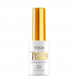 YOSHI Skaidri Kaučiukinė Bazė No8. 10 ml